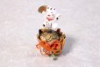 Photo1: Japanese Lucky Cat Tokoname yaki ware Porcelain Maneki Neko pyonko 3.7inch (1)