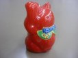 Photo4: Japanese Lucky Cat Kutani yaki ware Porcelain Maneki Neko Red 2 (4)