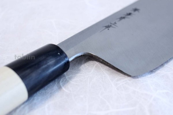 Photo4: SAKAI TAKAYUKI Japanese knife Honkasumi Yasuki white 2 steel Sushi kiri