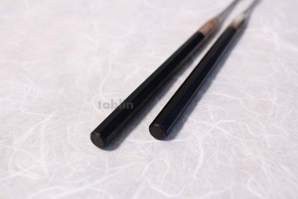 Photo7: Moribashi Chopsticks ebony octagon Sakai Takayuki Japanese sushi chef tools