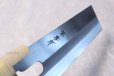 Photo1: SAKAI TAKAYUKI Japanese SOBA UDON Noodles kitchen knife steel zenko (1)