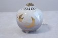 Photo2: Kutani Porcelain Japanese incense burner gold-silver crane H11cm (2)