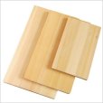 Photo2: Japanese natural cypress Professional Cutting Board mokuso made in Japan W360mm (2)