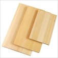 Photo2: Japanese natural cypress Professional Cutting Board mokuso made in Japan W270mm (2)