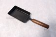 Photo2: Japanese Tamagoyaki Omelette Egg Frying Pan wooden handle wahei 15 made in Japan (2)