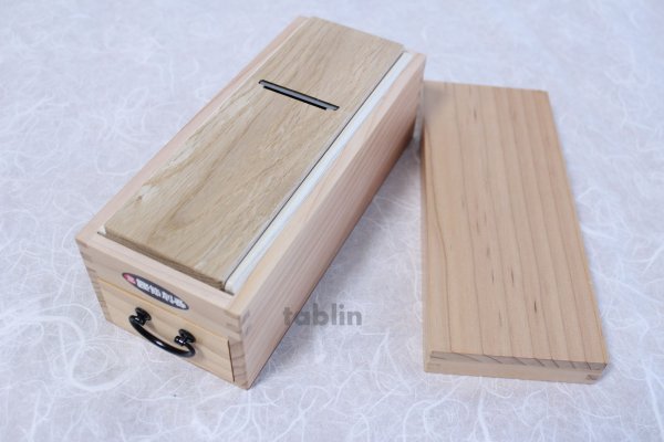 Photo5: Japanese Dried Bonito Original Content Katsuobushi Shaver Plane wood Box gyoku