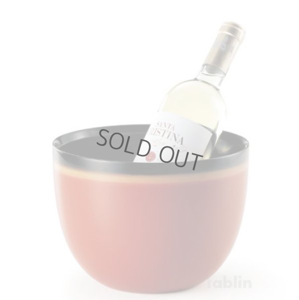 Photo1: Japanese Echizen Urushi lacquer Wine / Champagne Cooler / Bucket gradation D21cm