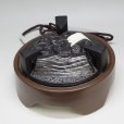 Photo1: Electric charcoal heater  Japanese tea ceremony Gotoku cast iron for Ro D250mm [L] (1)