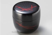 Tea Caddy Japanese Natsume Echizen Urushi lacquer Matcha container hakeme matuba