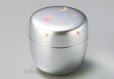 Photo11: Tea Caddy Japanese Natsume Echizen Urushi lacquer Matcha container silver moon (11)
