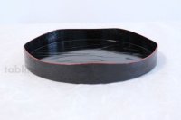 Japanese tea ceremony Yamamichi-bon lacquered wood tray