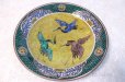 Photo3: Kutani yaki ware Japanese plate made by Yoshidaya painting (3)