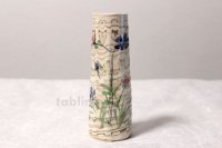 Kyo yaki ware High Quality Japanese vase nerikomi single-flower H15cm