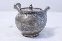 Shigaraki pottery Japanese tea pot kyusu Nerikomi pottery tea strainer 400ml