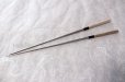 Photo3: Moribashi stainless steel Chopsticks Sakai Takayuki Japanese sushi chef tools any size