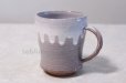 Photo1: Hagi yaki ware Japanese pottery mug coffee cup yusai 400ml (1)