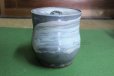 Photo1: Kiyomizu Kyoto porcelain Japanese tea ceremony water jar Hakeme mizusashi (1)