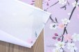 Photo4: Noren CSMO Japanese door curtain Weeping Sakura pink 85 x 150cm (4)