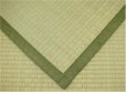 Photo2: Japanese rush grass tatami mat green kusatsu any size (2)