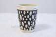 Photo1: Tokoname Japanese pottery mug cup black Kenji kiln H10.5cm (1)