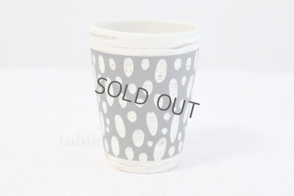 Photo1: Tokoname Japanese pottery mug cup black Kenji kiln H10.5cm