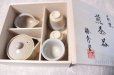 Photo2: Japanese tea set pot cups yusamashi Houhin himedo pottery tea strainer 200ml (2)