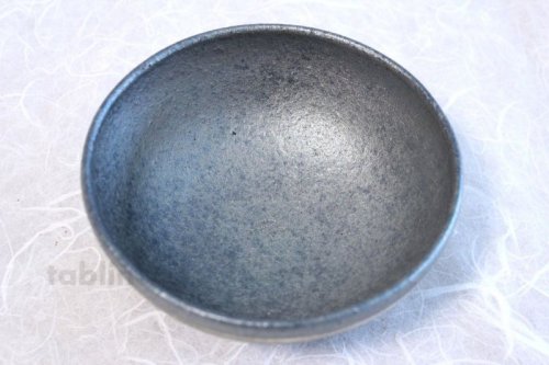 Other Images1: Shigaraki pottery Japanese soup noodle serving bowl Ginsai line D140mm