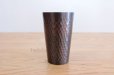 Photo1: ENZO Copper Japanese Bar Mugs dimple type 300ml set of 4 (1)