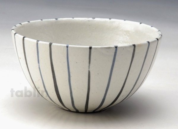 Photo9: Shigaraki pottery Japanese soup noodle serving bowl modan togusa D155mm
