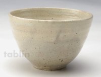 Shigaraki pottery Japanese soup noodle serving bowl waragi D125mm