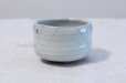 Photo1: Mino yaki ware Japanese tea bowl Matcha chawan blue karatsu tabi Shuzan kiln (1)
