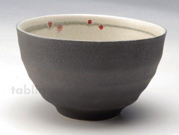 Photo1: Shigaraki pottery Japanese soup noodle serving bowl haruuta D135mm