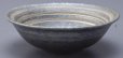 Photo7: Shigaraki pottery Japanese soup noodle serving bowl Ginsai hira line D160mm