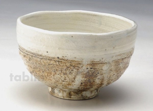 Photo5: Shigaraki pottery Japanese soup noodle serving bowl kobiki wara D135mm