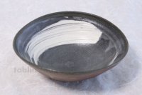 Shigaraki pottery Japanese soup noodle serving bowl akane tawami D200mm