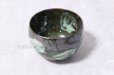 Photo4: Mino ware Japanese pottery matcha chawan tea bowl toga kuromidori noten (4)