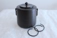 Photo2: Chagama kama line pail tea ceremony corrosion-resistant aluminum alloy 2.3L (2)