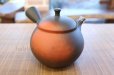 Photo11: Tokoname Japanese tea pot kyusu YT black yohen Shoryu 390ml