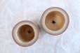 Photo4: Japanese Bamboo Futaoki for tea ceremony Yasaburo Suikaen Furo and Ro set of 2