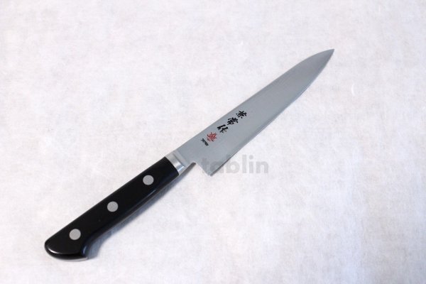 Photo1: SEKI KANETSUNE 33 layers Damascus stainless Japanese kitchen Petty knife 150mm