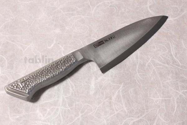 Photo1: Glestain all stainless Japanese knife Deba any size