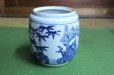 Photo3: Kiyomizu Kyoto porcelain Japanese tea ceremony water jar mizusashi Sometuke doka (3)