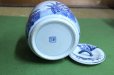 Photo4: Kiyomizu Kyoto porcelain Japanese tea ceremony water jar mizusashi Sometuke doka (4)