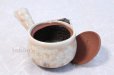 Photo5: Japanese tea pot cups set Hagi ware Kobiki Keizo pottery tea strainer 350ml (5)