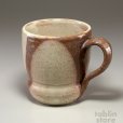 Photo1: Hagi Senryuzan climbing kiln Japanese pottery mug coffee cup round shichi (1)