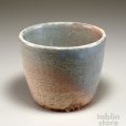 Photo2: Hagi Senryuzan climbing kiln Japanese pottery tumbler Sobachoko yohen set of 2 (2)