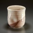 Photo3: Hagi Senryuzan climbing kiln Japanese pottery tumbler shochu kakebu san set of 2