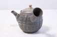 Photo3: Tokoname ware Japanese tea pot kyusu ceramic strainer YT Kenji tate naga 360ml (3)