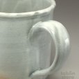 Photo2: Hagi Senryuzan climbing kiln Japanese pottery mug coffee cup kamahen ni (2)