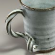 Photo5: Hagi Senryuzan climbing kiln Japanese pottery mug coffee cup tebineri 